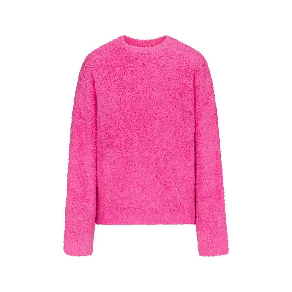 Skims COZY KNIT UNISEX Pullover Pink | UBKL24856