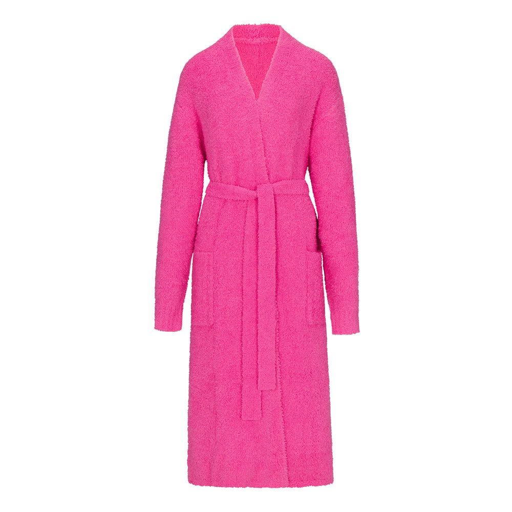 Skims COZY KNIT UNISEX Robe Pink | IFQY59701