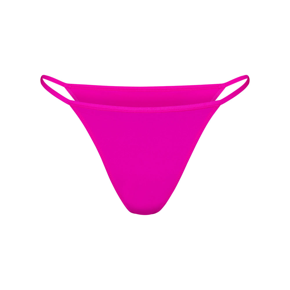 Skims FITS EVERYBODY CHEEKY STRING Bikini Fuchsia | KLOZ94173