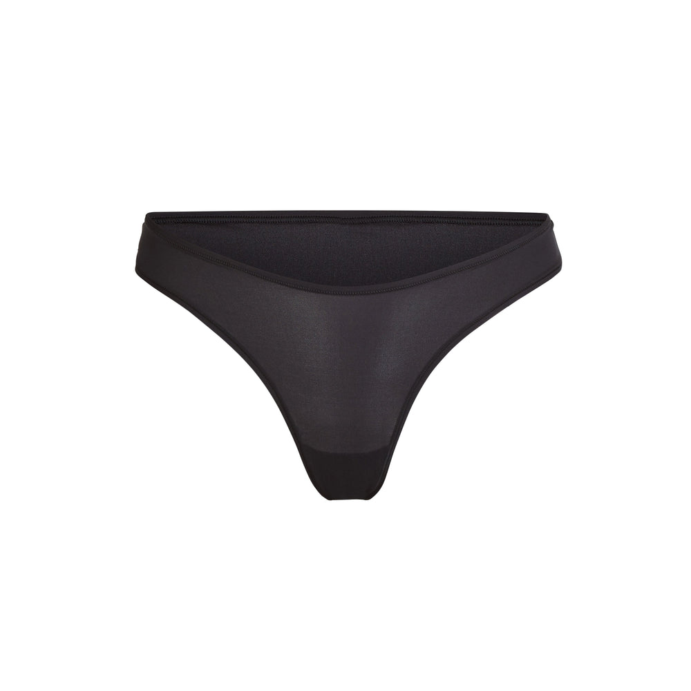 Skims FITS EVERYBODY DIPPED FRONT Thong Onyx | BFTK01742