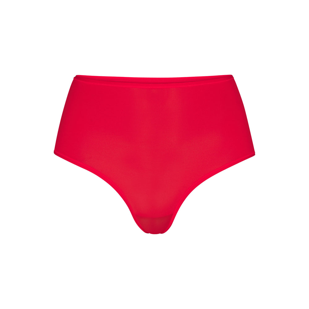 Skims FITS EVERYBODY HIGH WAISTED Thong Ruby | CGQX05329