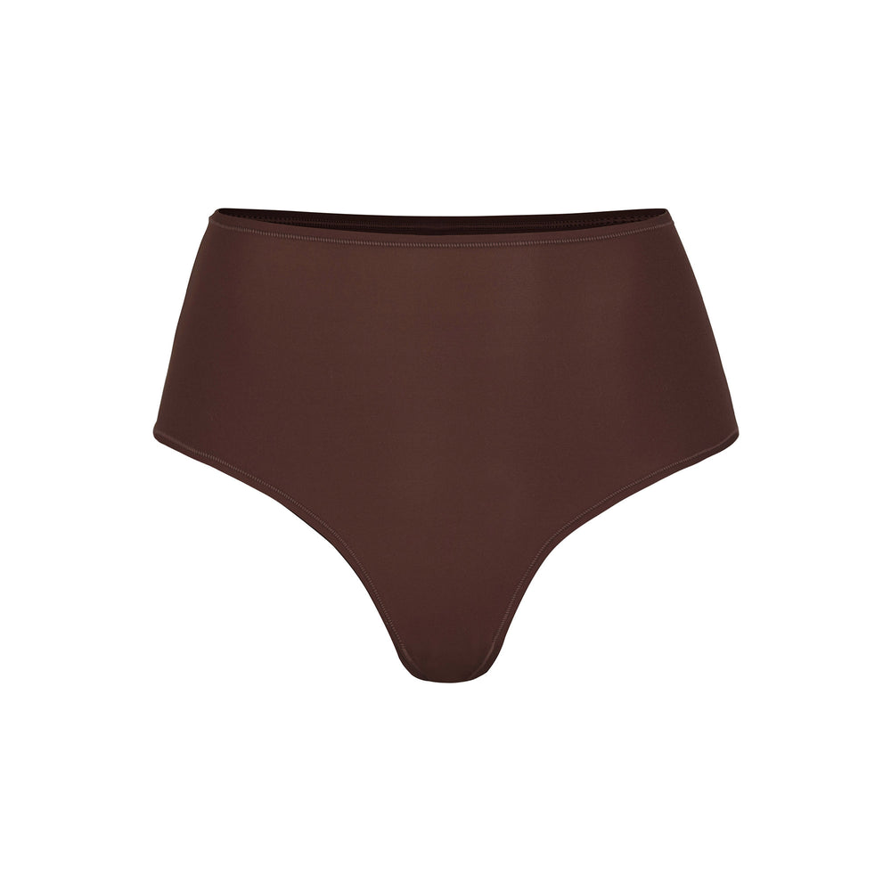 Skims FITS EVERYBODY HIGH WAISTED Thong Cocoa | YAUN40529