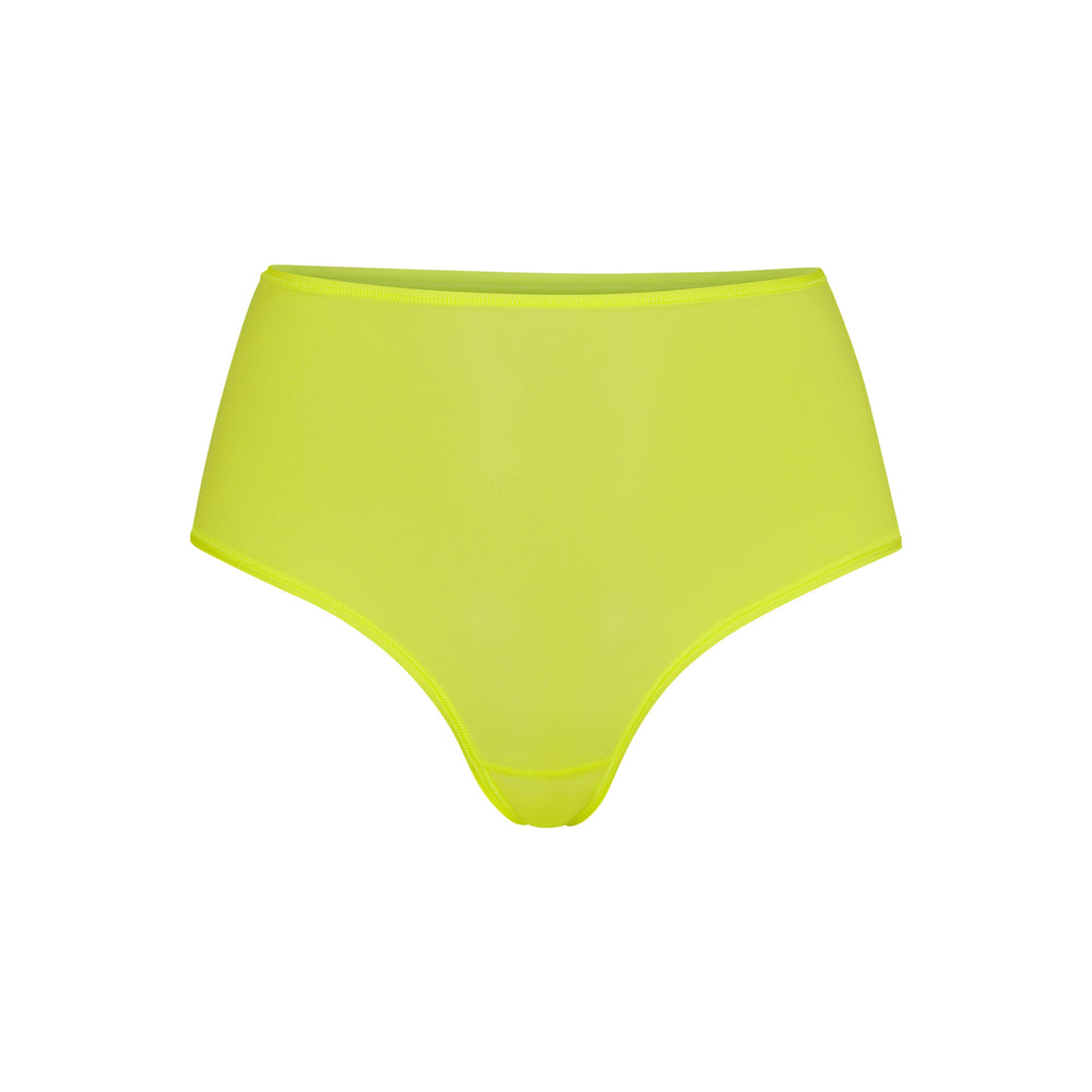 Skims FITS EVERYBODY HIGH WAISTED Thong Daffodil | ZLIY86571