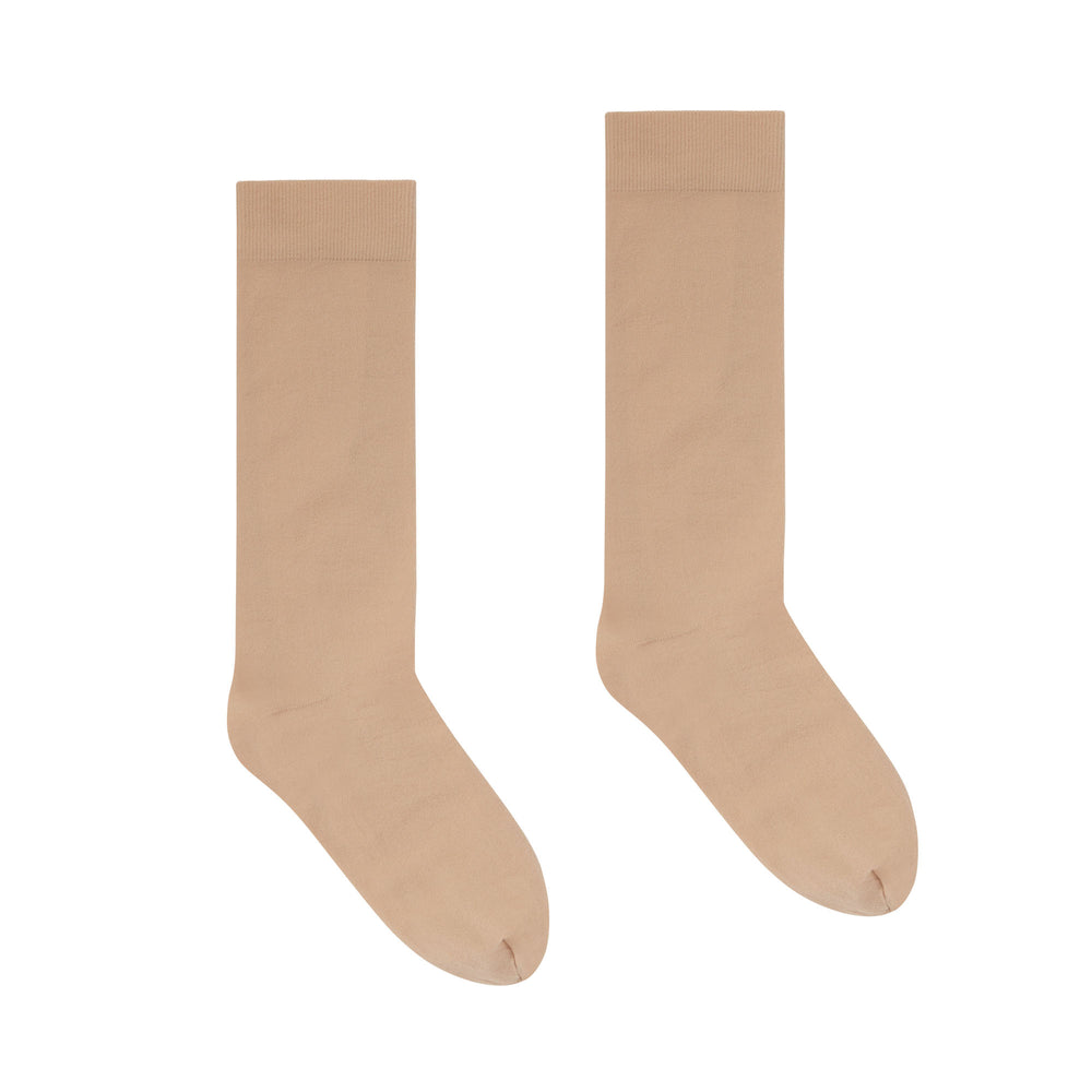 Skims HOSIERY CREW Socks Clay | JGIF95806