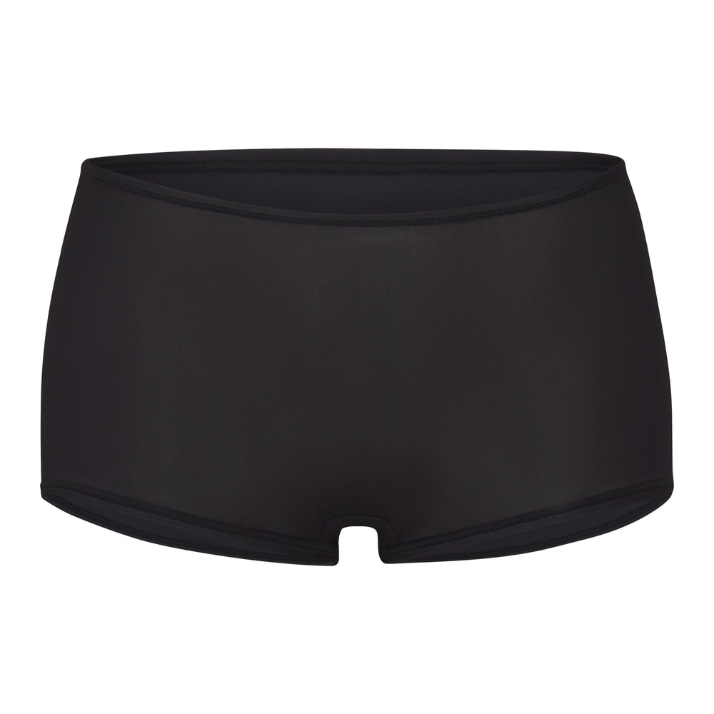 Skims JELLY SHEER Boy Short Onyx | PCHX65290