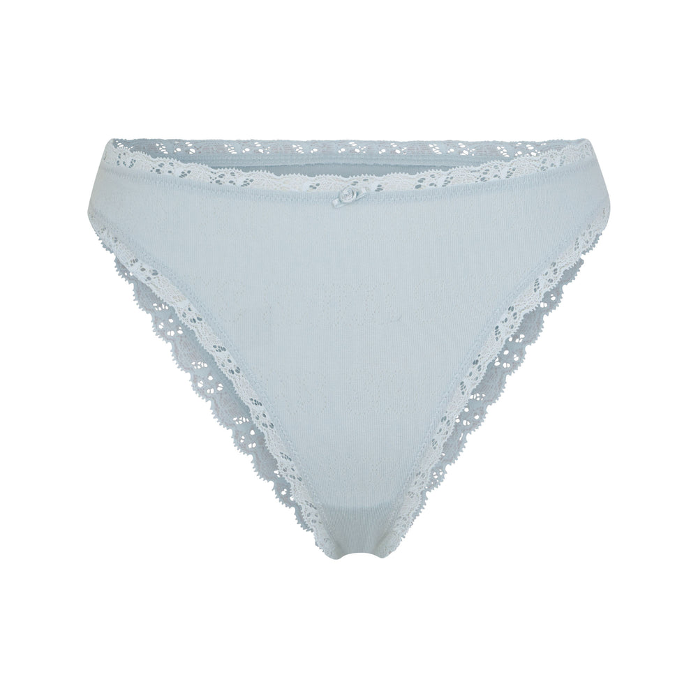 Skims LACE POINTELLE CHEEKY Brief Sky | 7936LQORH