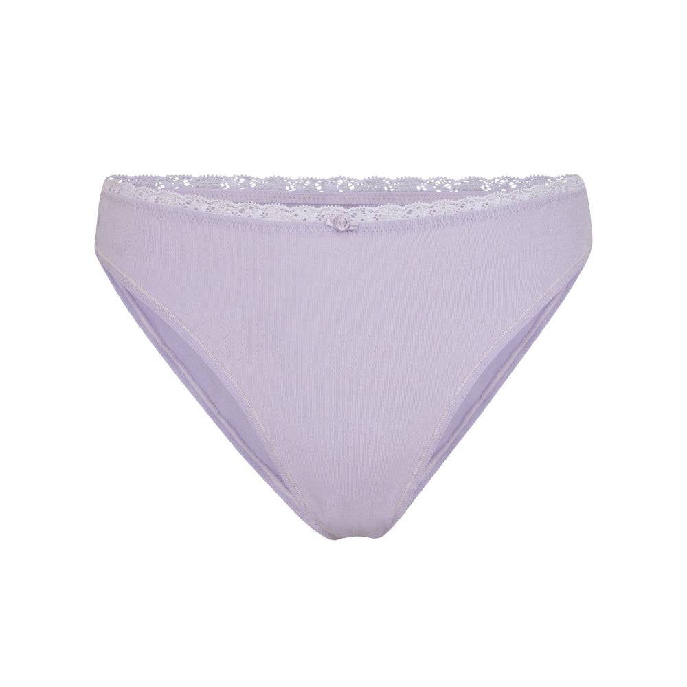 Skims LACE POINTELLE MID RISE Brief Lavender | 2746RAQWL