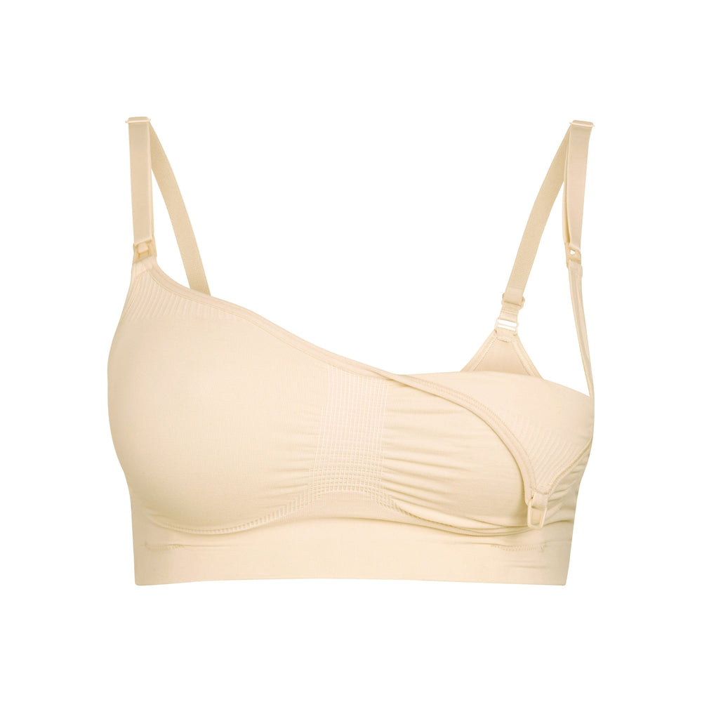 Skims MATERNITY NURSING SCULPTING BRA Maternity Shapewear Sand | OFAM09651