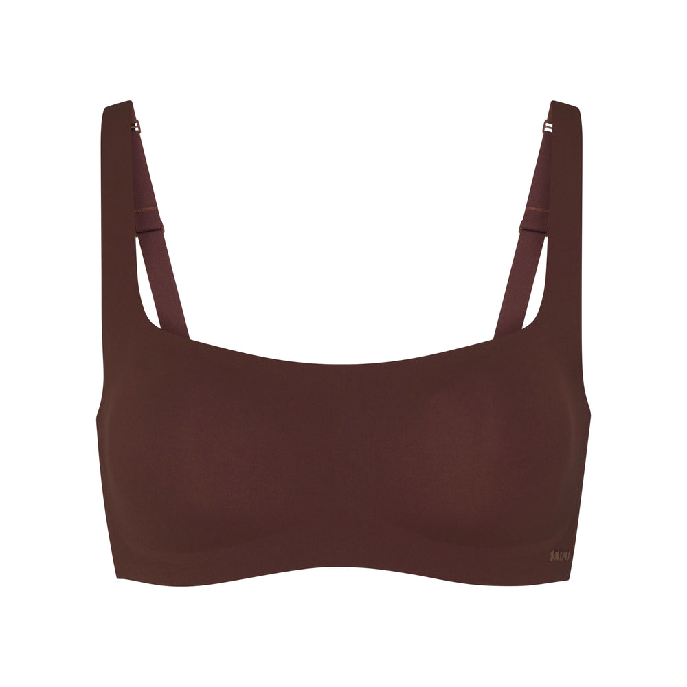 Skims NAKED Scoop Neck Bra Cocoa | NEQS51897