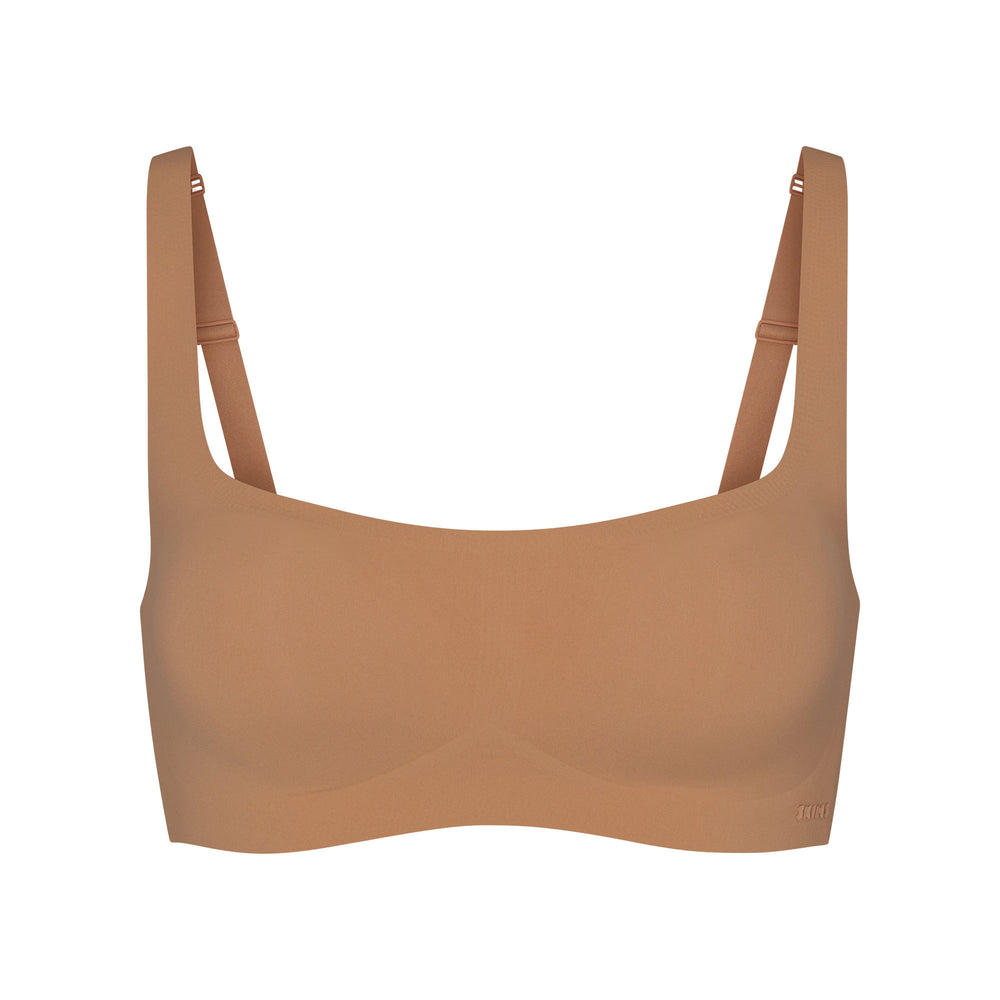 Skims NAKED Scoop Neck Bra Ochre | FNVX82613