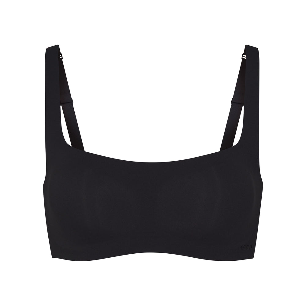 Skims NAKED Scoop Neck Bra Onyx | MWCL95324