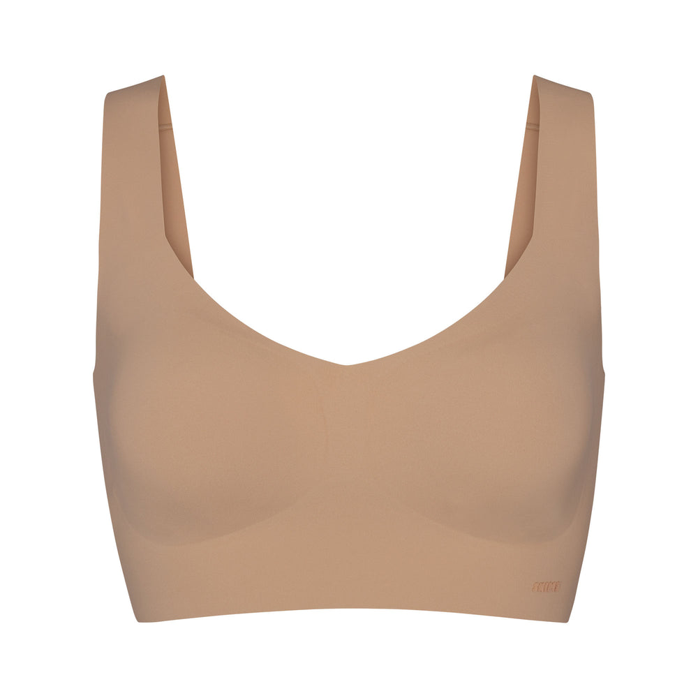 Skims NAKED TANK Plunge Bra Clay | QYOV75406