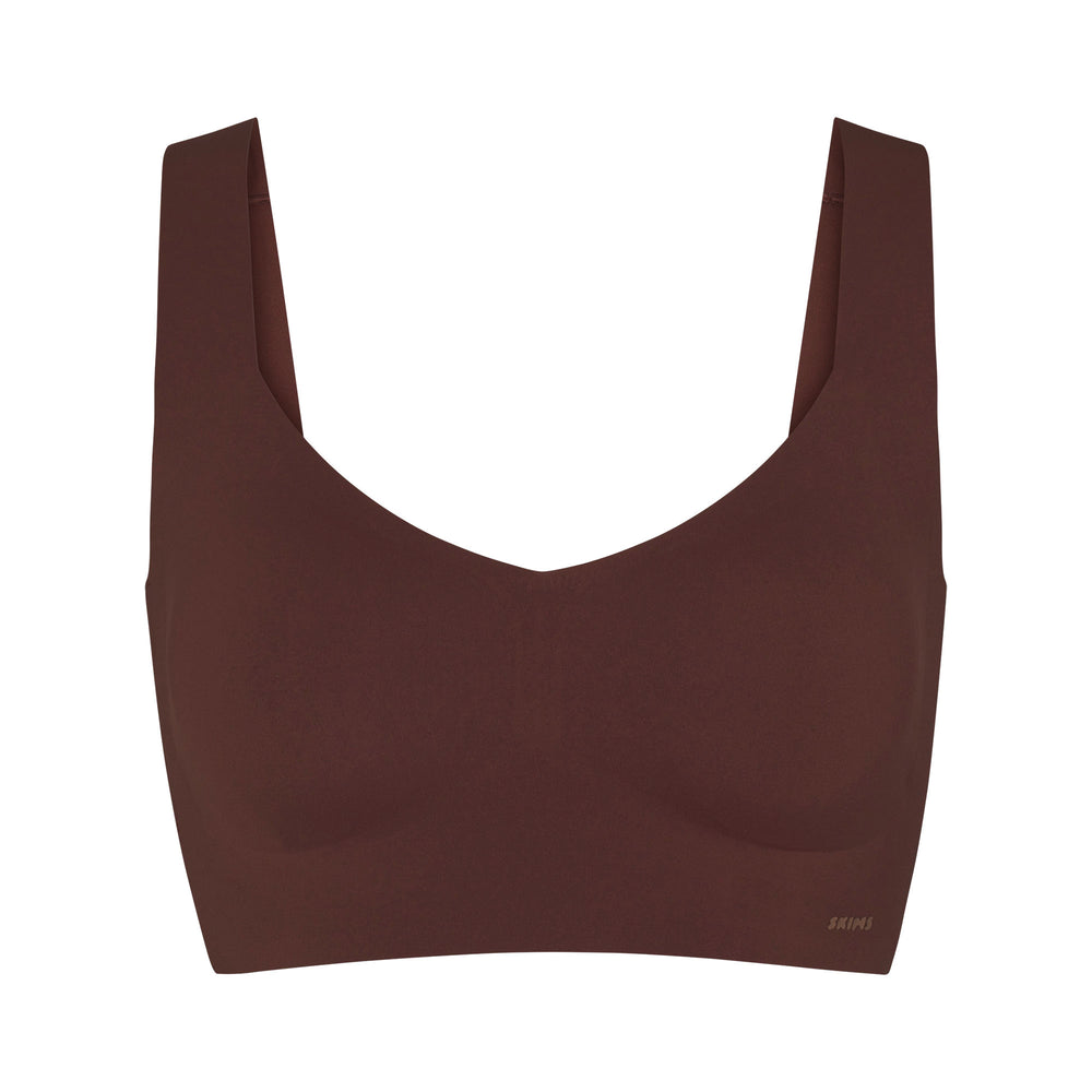 Skims NAKED TANK Plunge Bra Cocoa | YJOE48952