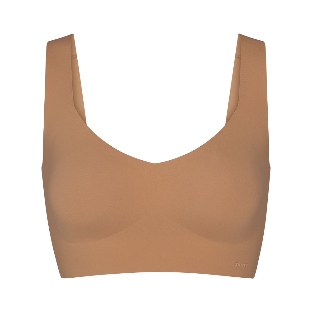 Skims NAKED TANK Plunge Bra Ochre | AGLK39856