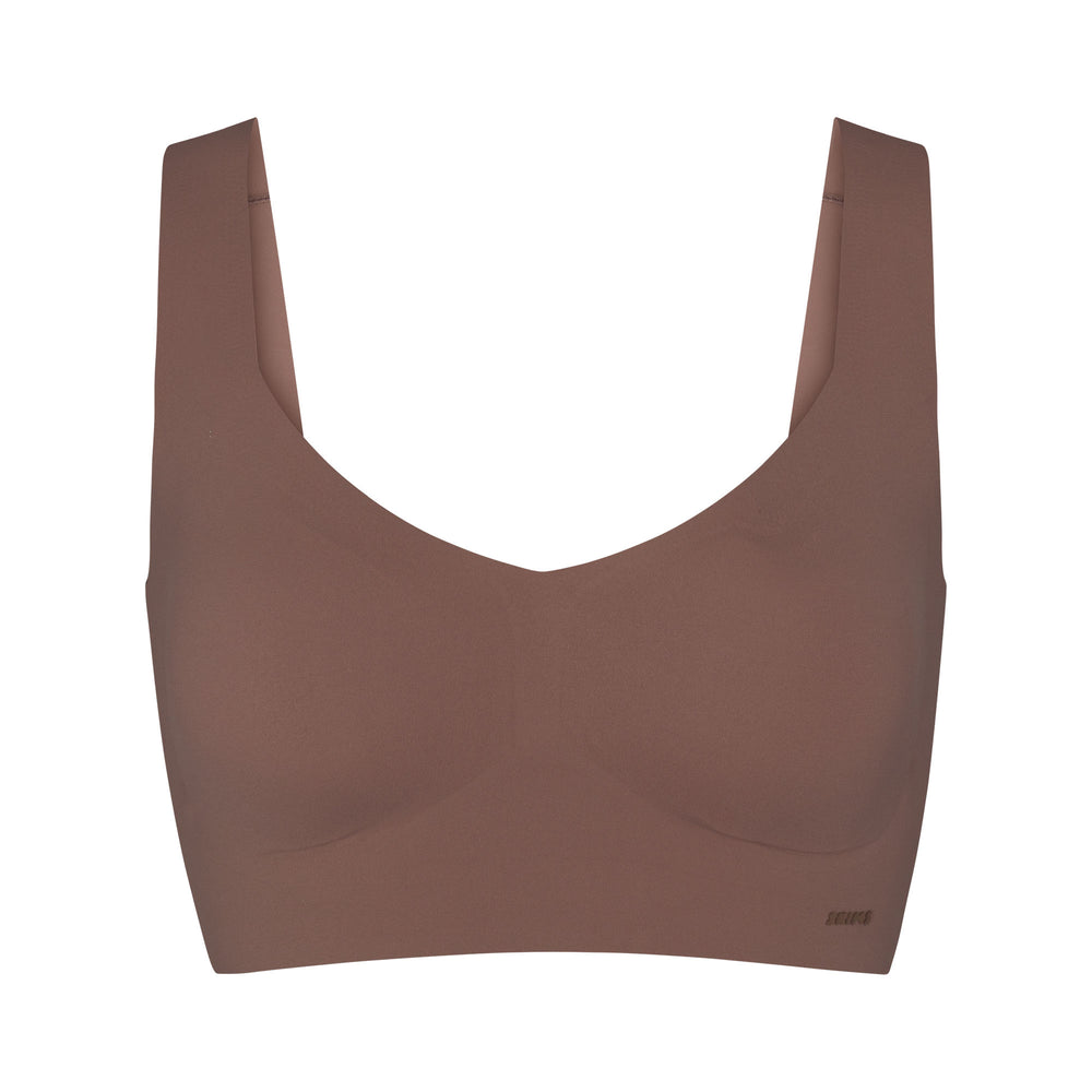 Skims NAKED TANK Plunge Bra Umber | OJLD73486