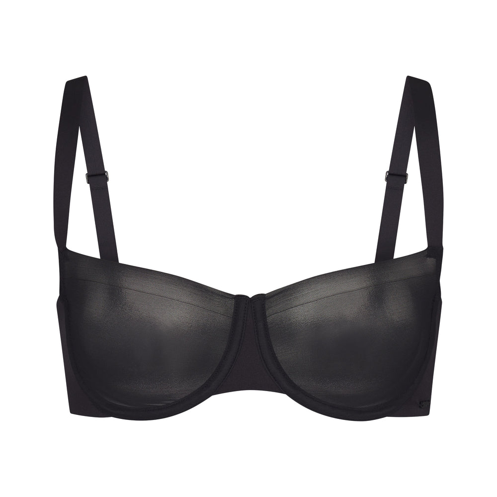 Skims NO SHOW MOLDED UNLINED Balconette Bra Onyx | EURM60182