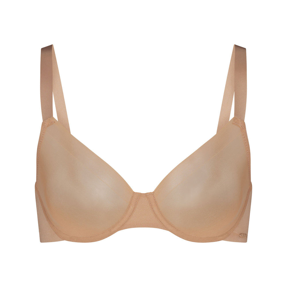 Skims NO SHOW MOLDED UNLINED Demi Bra Clay | PAOZ93278