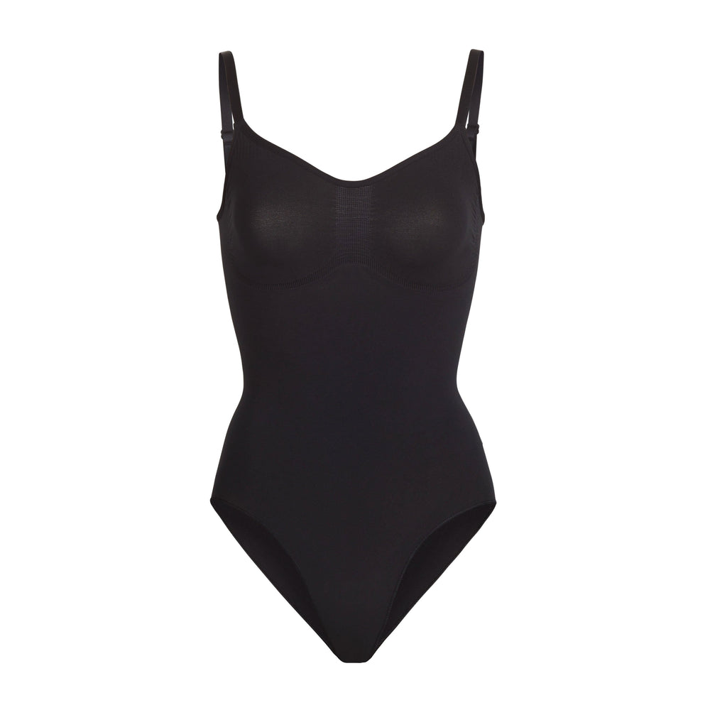 Skims SCULPTING BODYSUIT W. SNAPS Bodysuit Onyx | HBNA50872