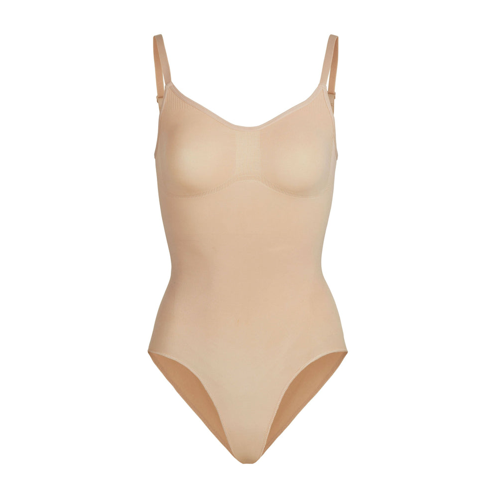 Skims SCULPTING BODYSUIT W. SNAPS Bodysuit Clay | IVWT21430