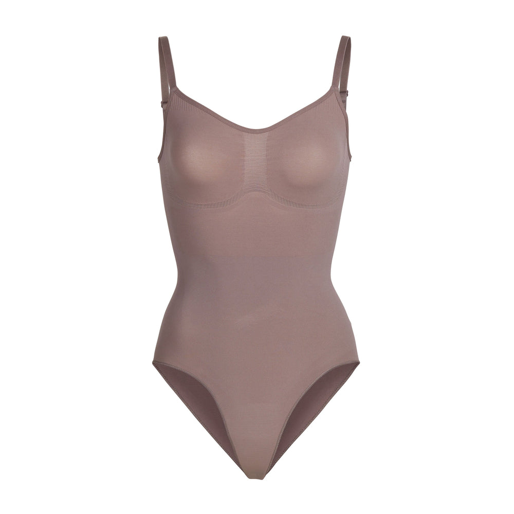 Skims SCULPTING BODYSUIT W. SNAPS Bodysuit Umber | QXFL05432