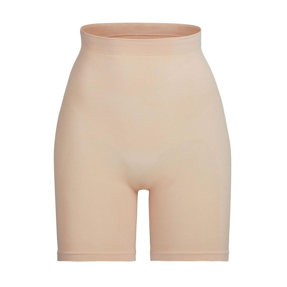 Skims SCULPTING MID THIGH W/ OPEN GUSSET Shorts Mica | LRGJ05762