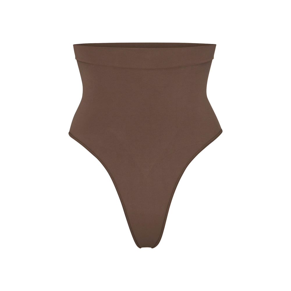 Skims SCULPTING MID WAIST Thong Oxide | WEUR92583