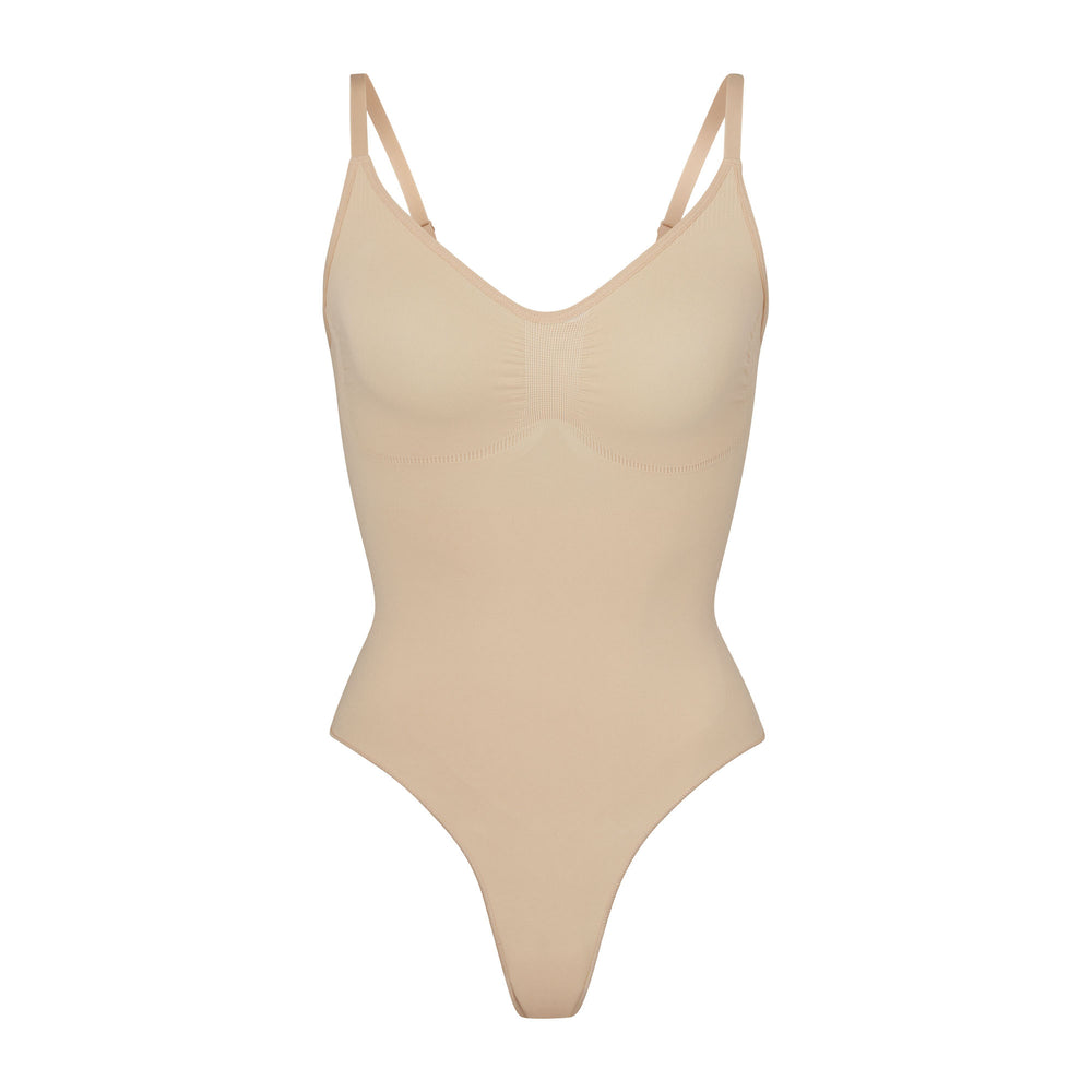 Skims SCULPTING THONG Bodysuit Mica | USIB08375