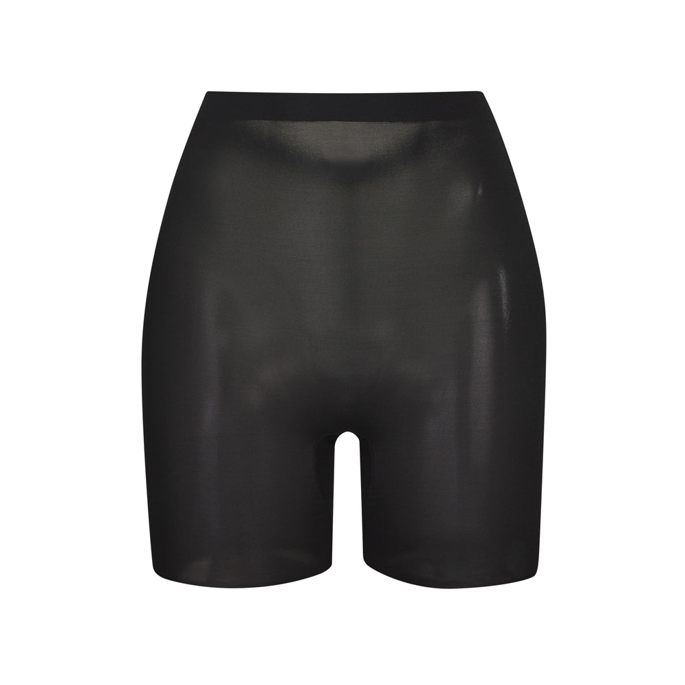 Skims SHEER SCULPT LOW BACK Shorts Onyx | BFTS67410