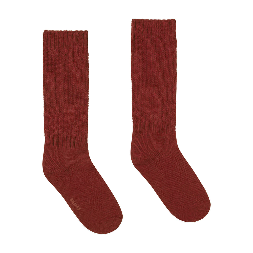 Skims SLOUCH Socks Sangria | YLRC64152