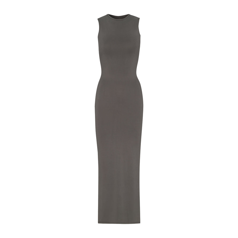 Skims SMOOTH LOUNGE CREW NECK SLEEVELESS Dress Gunmetal | LATB90763