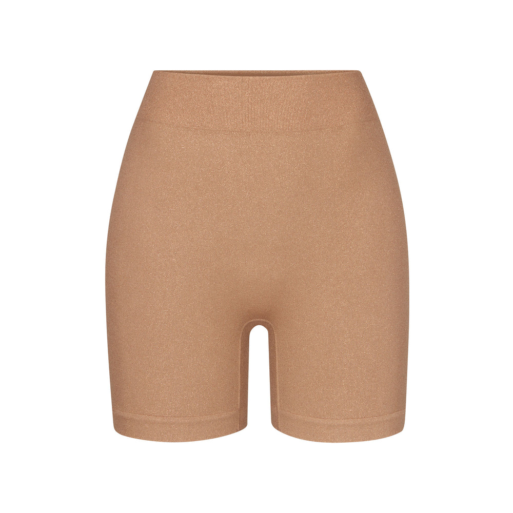 Skims SOFT SMOOTHING SHINE Shorts Sienna | 9283TEZBK