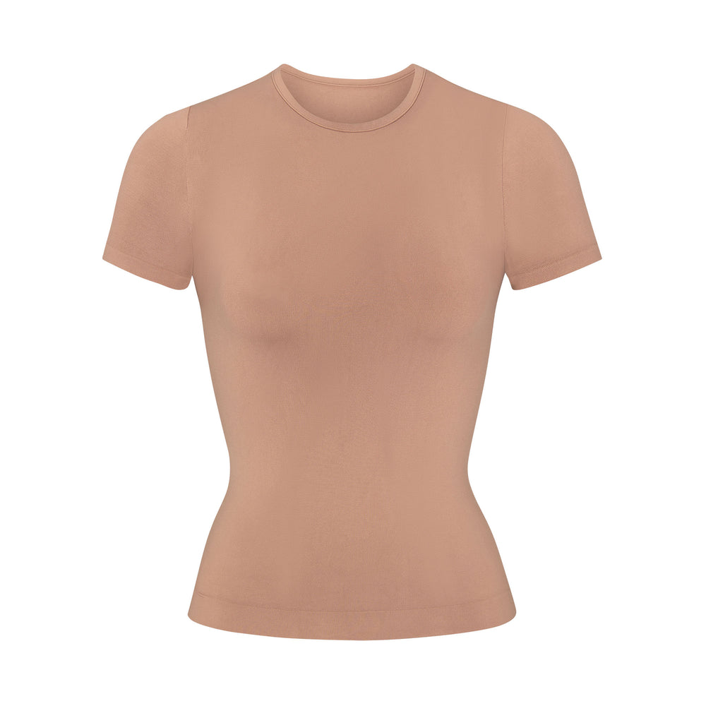 Skims SOFT SMOOTHING T-shirt Sienna | XJEB54690