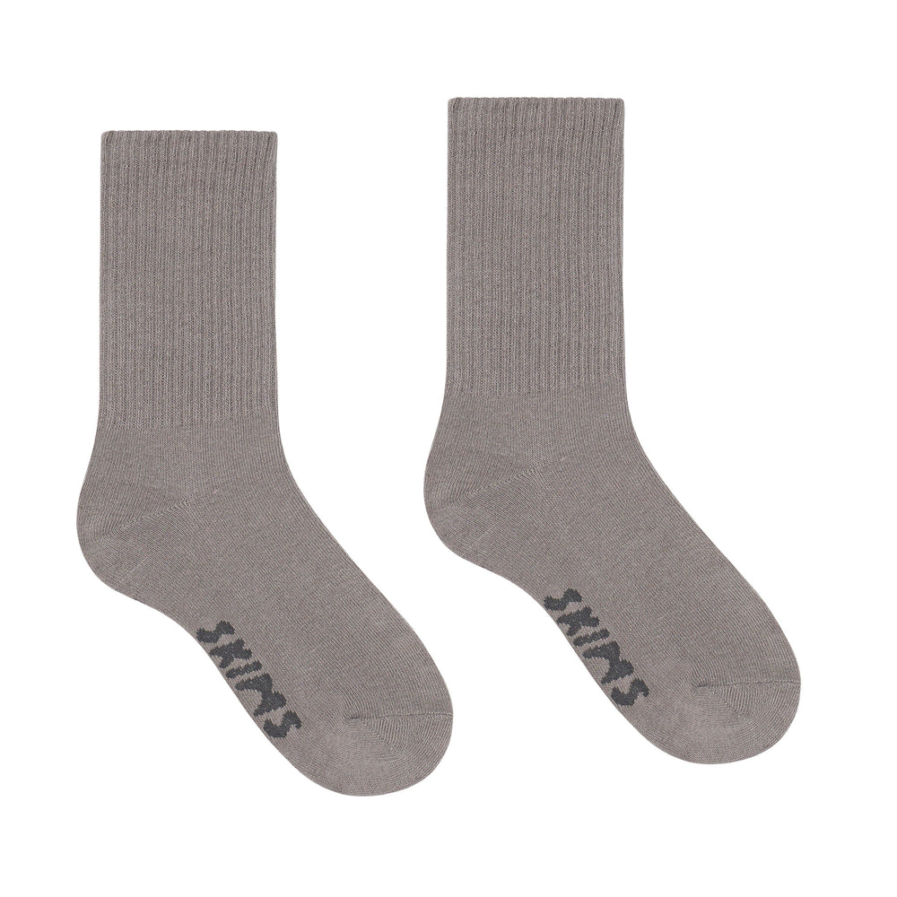 Skims SPORT CREW Socks Smoke | SAHZ30654