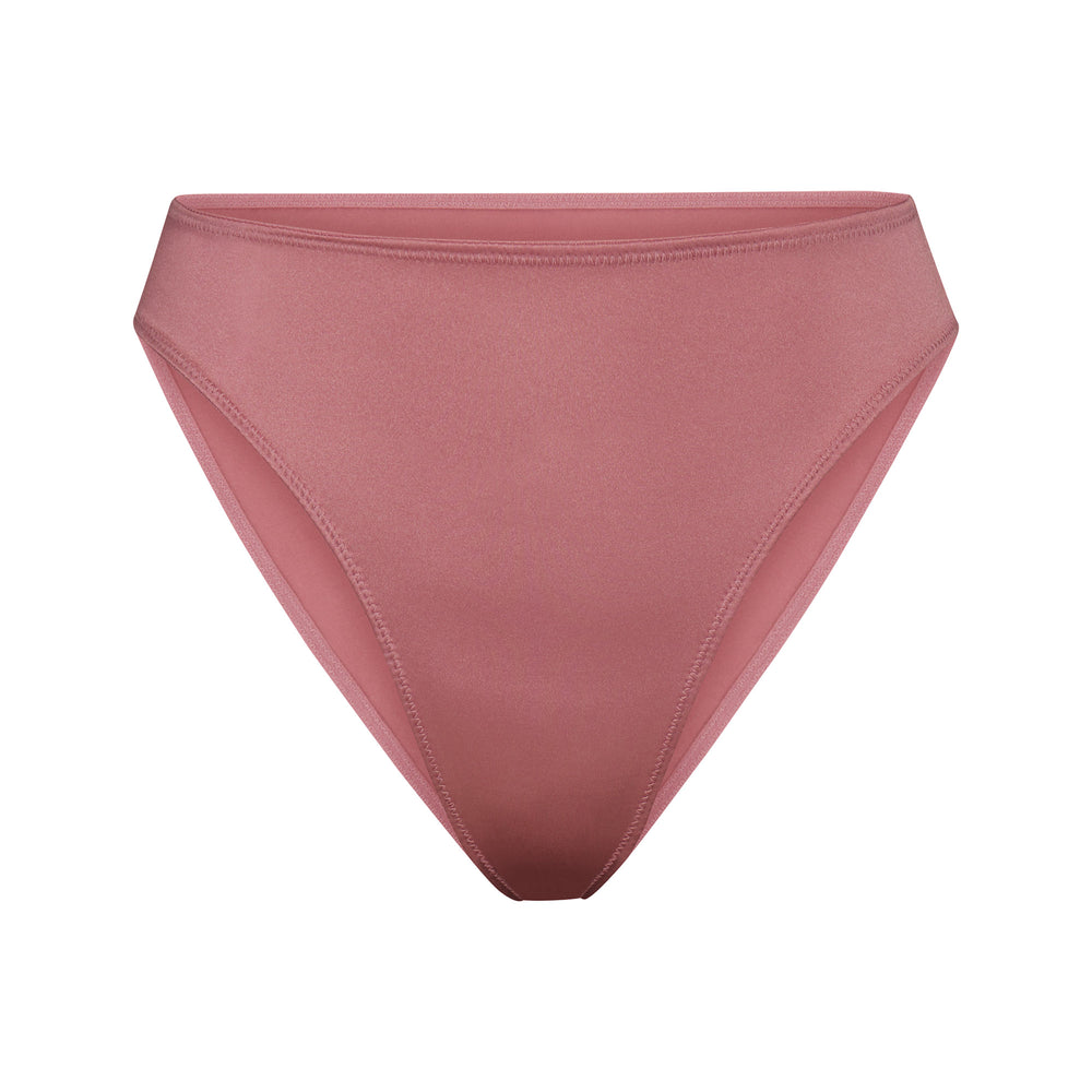 Skims STRETCH SATIN Bikini Dahlia | 0531FLXIB