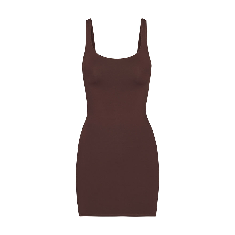 Skims SWIM TANK Dress Cocoa | FYEP74569