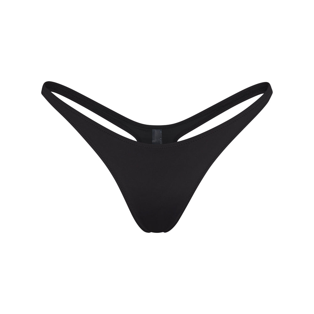 Skims SWIM Thong Onyx | VNIS59087