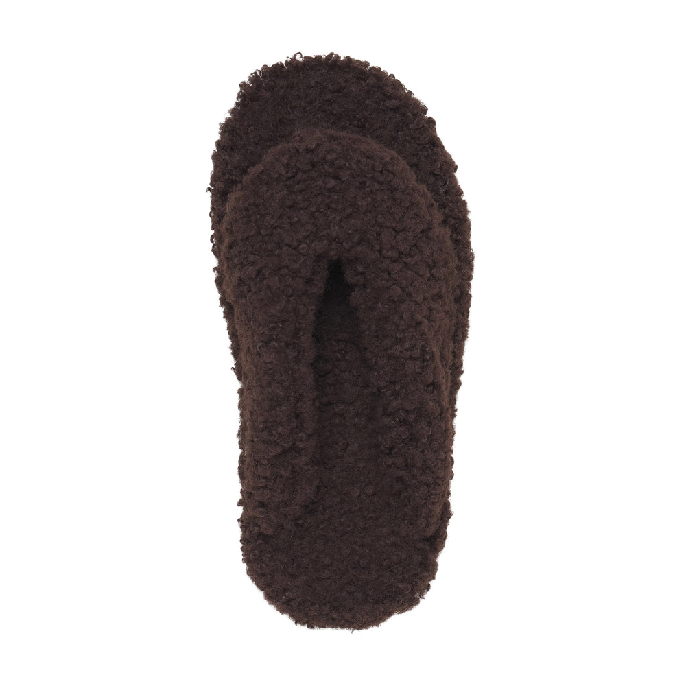 Skims TEDDY Slippers Espresso | NMWJ28561