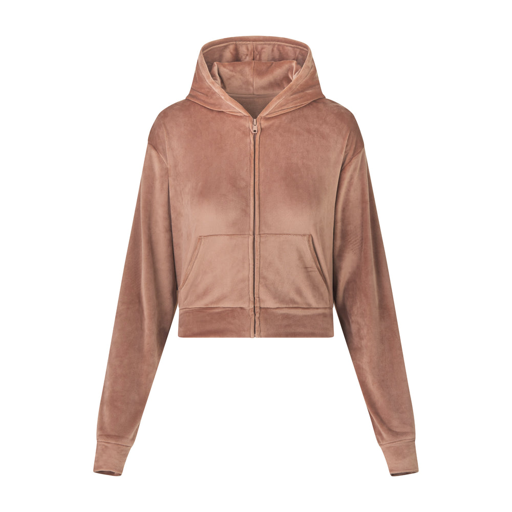 Skims VELOUR Hoodie Sienna | OSEY10296