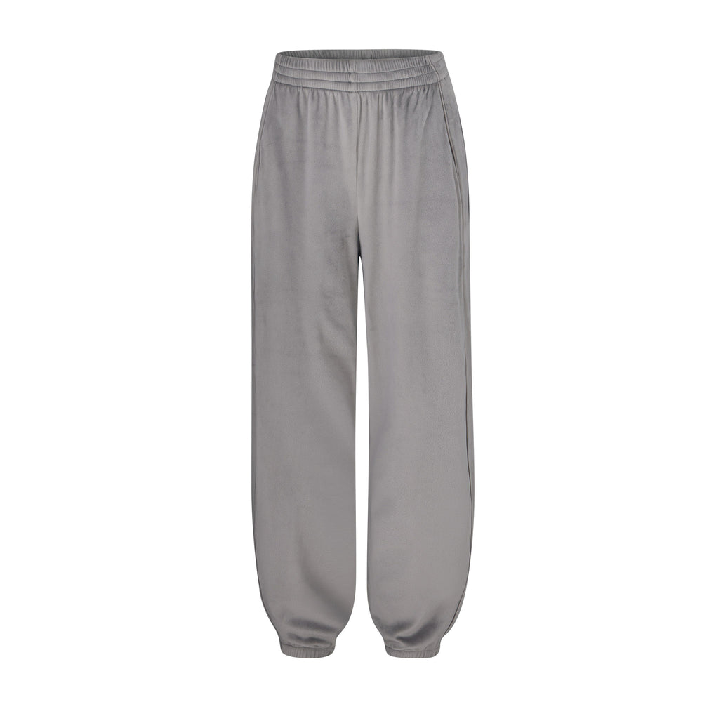 Skims VELOUR OVERSIZED Joggers Gunmetal | RCFY08526