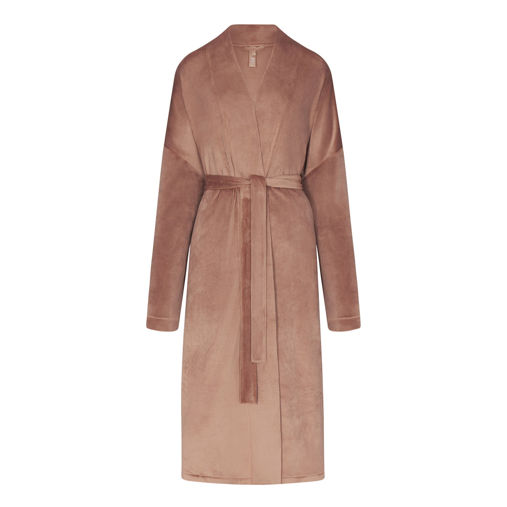 Skims VELOUR WRAP Robe Sienna | ALZF92835