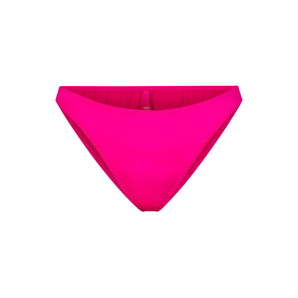 Skims WOVEN SHINE Bikini Raspberry | DHNW10563